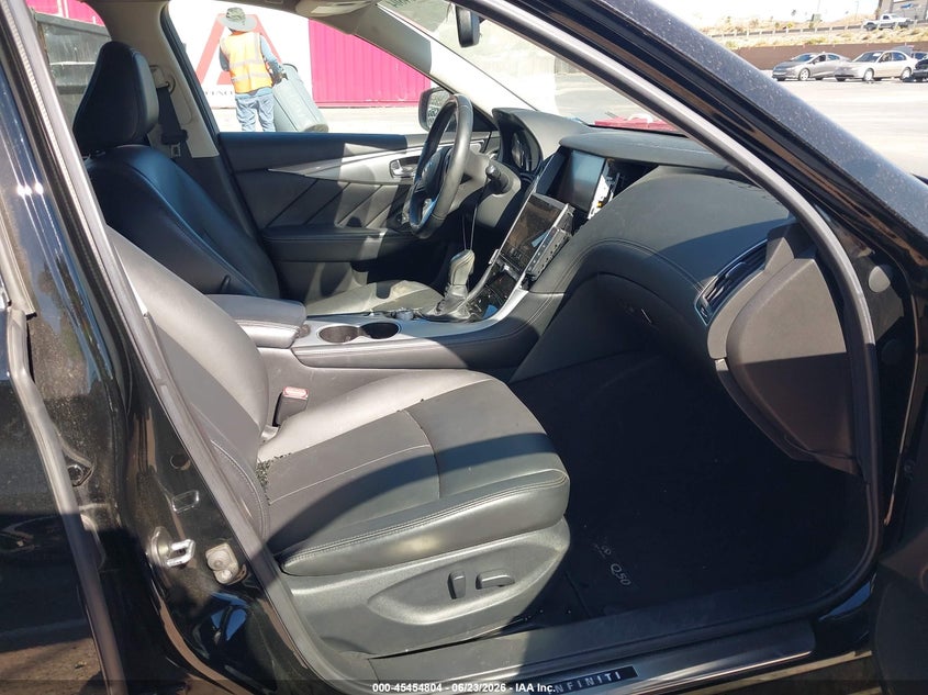 2019 Infiniti Q50 VIN JN1EV7AP9KM542028 IAAI salvage auction — ROOF, Clear - Dealer Only (California), sold $6,700 on 2026-07-29 (photo 5)