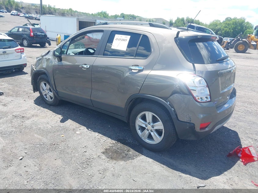 2021 Chevrolet Trax VIN KL7CJPSB0MB357557 IAAI salvage auction — FRONT & REAR, Salvage Title, sold $2,300 on 2026-07-28 (photo 3)