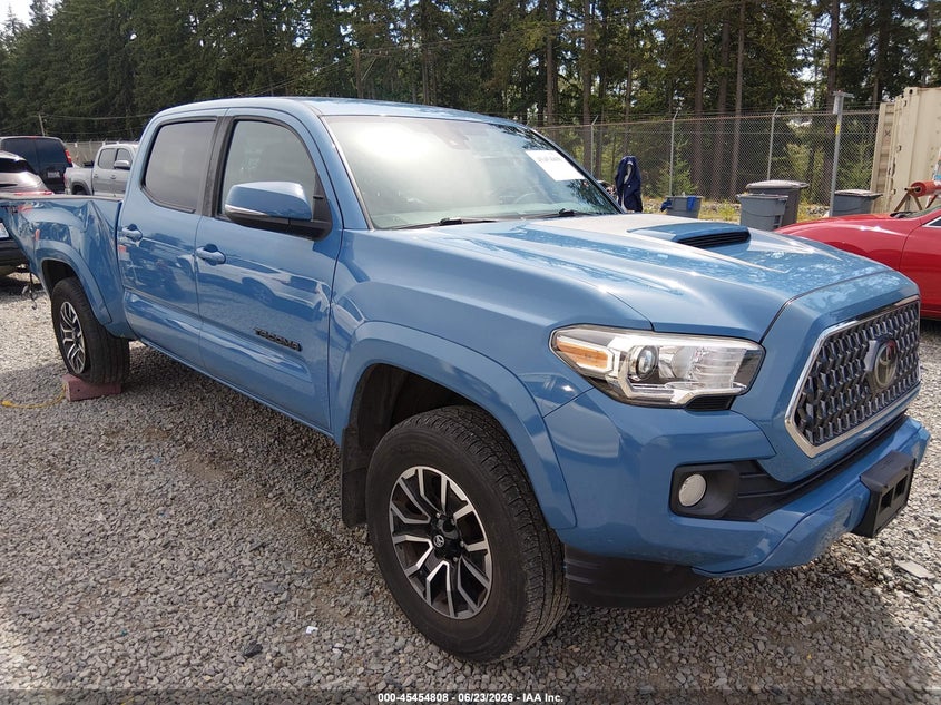 2019 Toyota Tacoma VIN 5TFDZ5BN0KX043227 IAAI salvage auction — REAR END, Bill Of Sale (Washington), sold $13,100 on 2026-07-16 (photo 1)