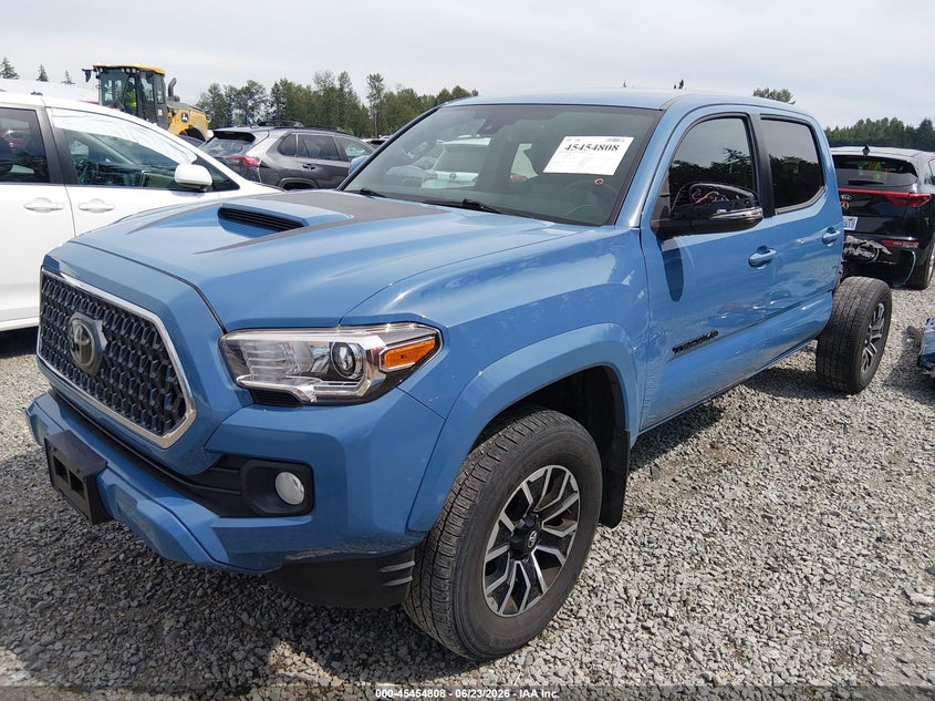 2019 Toyota Tacoma VIN 5TFDZ5BN0KX043227 IAAI salvage auction — REAR END, Bill Of Sale (Washington), sold $13,100 on 2026-07-16 (photo 2)