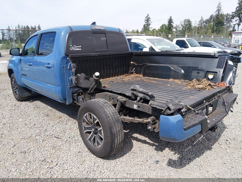 2019 Toyota Tacoma VIN 5TFDZ5BN0KX043227 IAAI salvage auction — REAR END, Bill Of Sale (Washington), sold $13,100 on 2026-07-16 (photo 3)