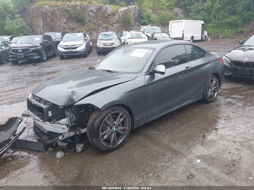 2017 BMW 2er VIN WBA2G3C30HV641415 IAAI salvage auction — FRONT END, Salvage (Massachusetts), sold $8,400 on 2026-08-13 (photo 2)