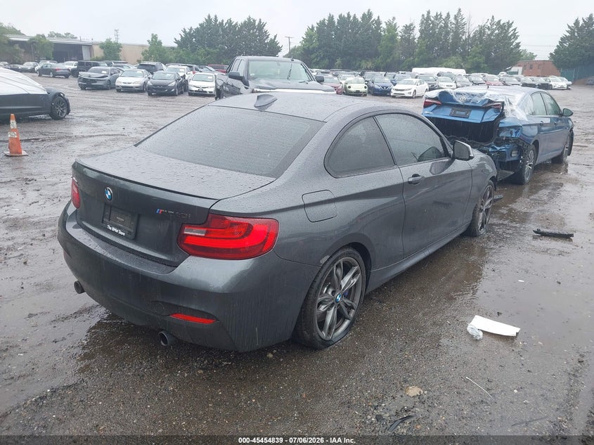 2017 BMW 2er VIN WBA2G3C30HV641415 IAAI salvage auction — FRONT END, Salvage (Massachusetts), sold $8,400 on 2026-08-13 (photo 4)