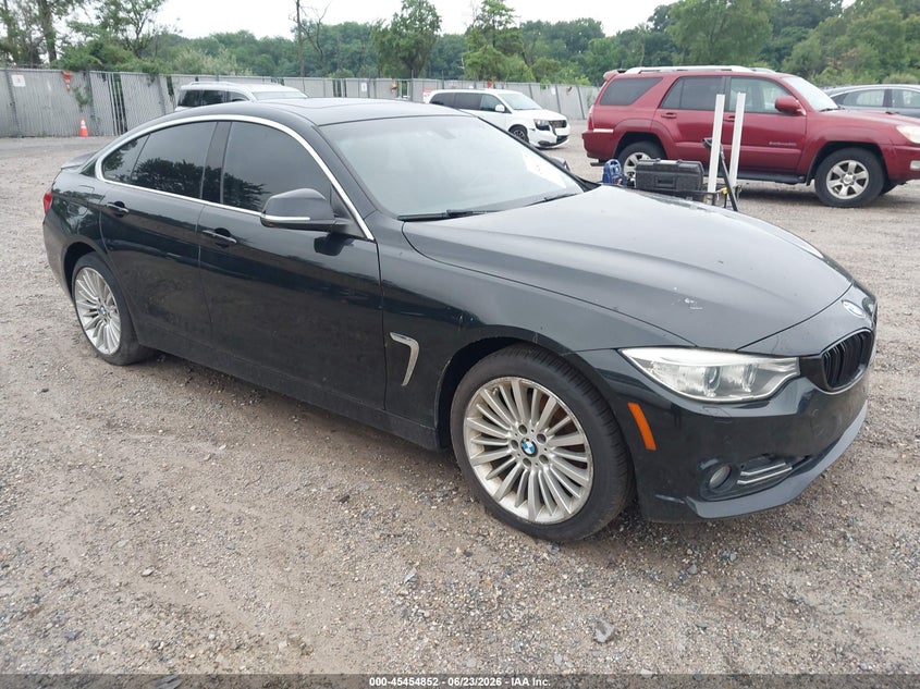 2015 BMW 4er VIN WBA4C9C51FD331883 IAAI salvage auction — NORMAL WEAR, Clear (New Jersey), sold $1,000 on 2026-07-28 (photo 1)