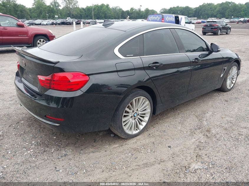 2015 BMW 4er VIN WBA4C9C51FD331883 IAAI salvage auction — NORMAL WEAR, Clear (New Jersey), sold $1,000 on 2026-07-28 (photo 4)