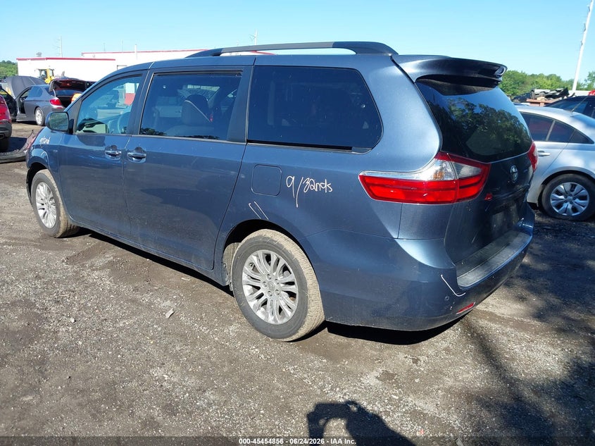 2016 Toyota Sienna VIN 5TDDK3DC8GS145120 IAAI salvage auction — FRONT END, Salvage Title, sold $4,975 on 2026-07-24 (photo 3)