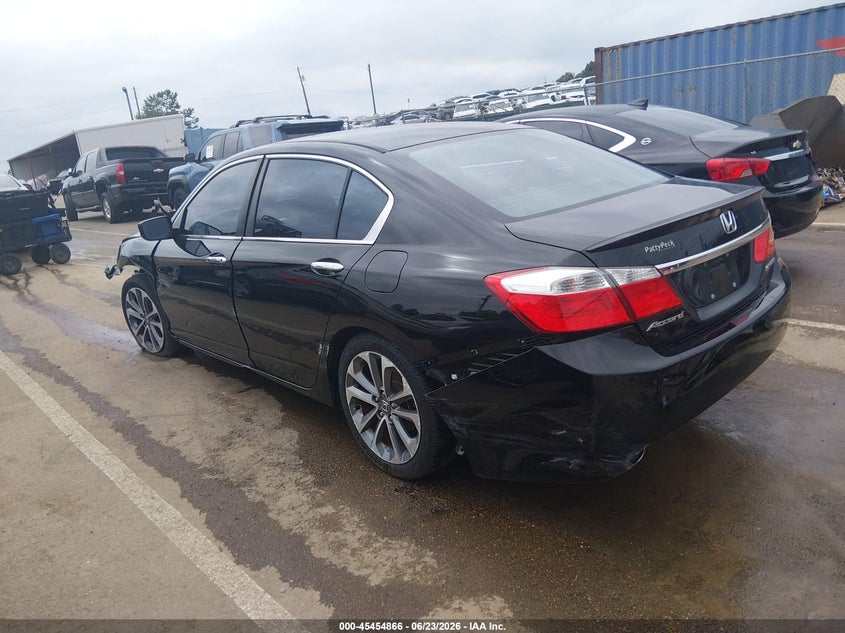 2014 Honda Accord VIN 1HGCR2F5XEA104497 IAAI salvage auction — FRONT END, Salvage (Mississippi), sold $2,250 on 2026-07-12 (photo 3)