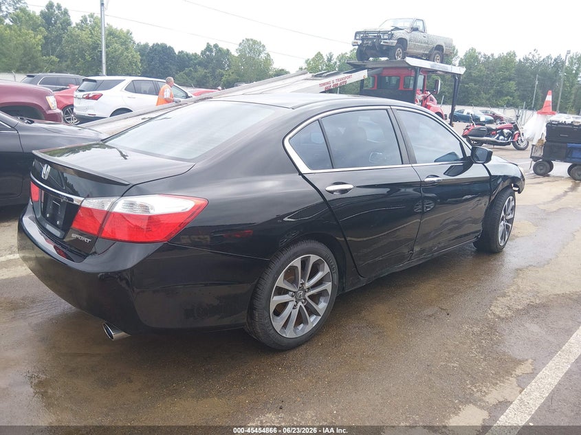 2014 Honda Accord VIN 1HGCR2F5XEA104497 IAAI salvage auction — FRONT END, Salvage (Mississippi), sold $2,250 on 2026-07-12 (photo 4)