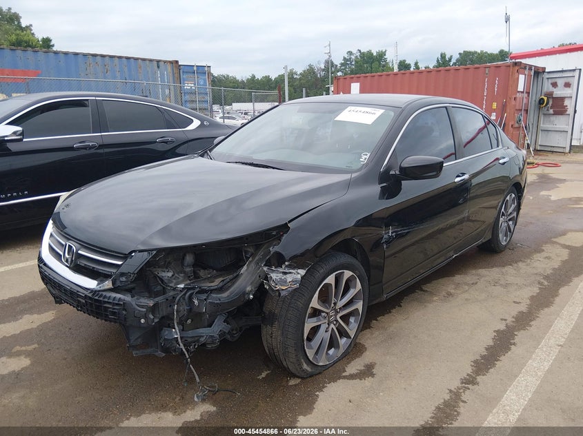 2014 Honda Accord VIN 1HGCR2F5XEA104497 IAAI salvage auction — FRONT END, Salvage (Mississippi), sold $2,250 on 2026-07-12 (photo 6)