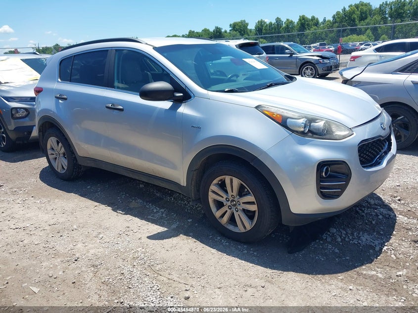 2017 Kia Sportage VIN KNDPMCAC2H7238237 IAAI salvage auction — FRONT END, Salvage (Kentucky), sold $2,350 on 2026-07-22 (photo 1)