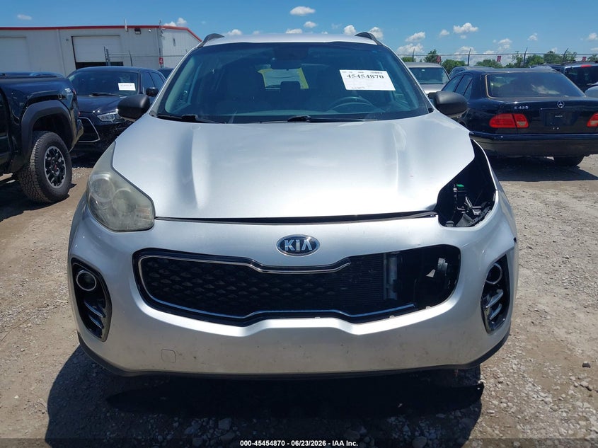 2017 Kia Sportage VIN KNDPMCAC2H7238237 IAAI salvage auction — FRONT END, Salvage (Kentucky), sold $2,350 on 2026-07-22 (photo 6)