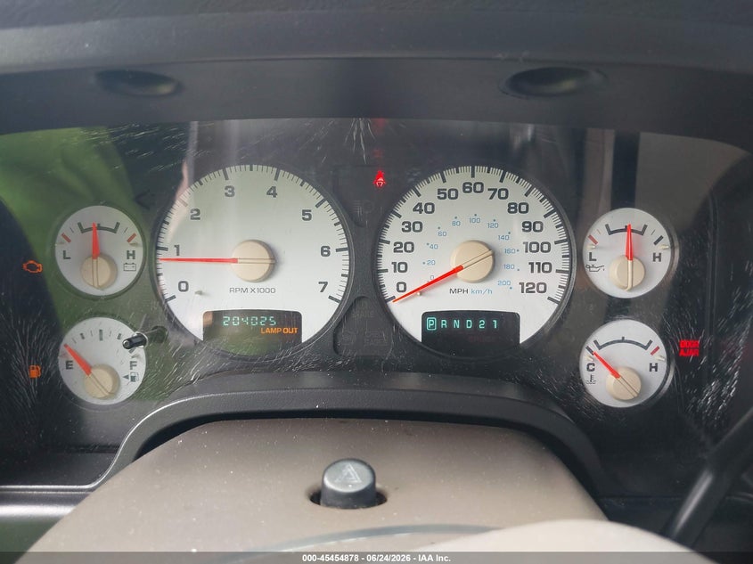 2003 Dodge Ram 1500 VIN 1D7HU16N23J633829 IAAI salvage auction — FRONT END, Salvage (Texas), sold $1,100 on 2026-07-09 (photo 7)