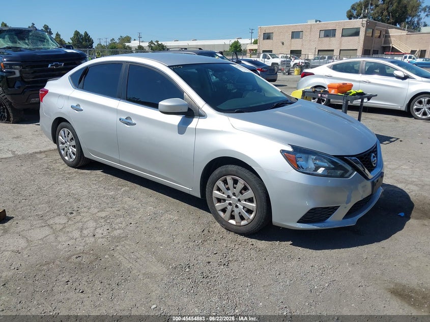 2017 Nissan Sentra VIN 3N1AB7AP5HY348660 IAAI salvage auction — REAR END, Salvage Title, sold $1,550 on 2026-07-19 (photo 1)