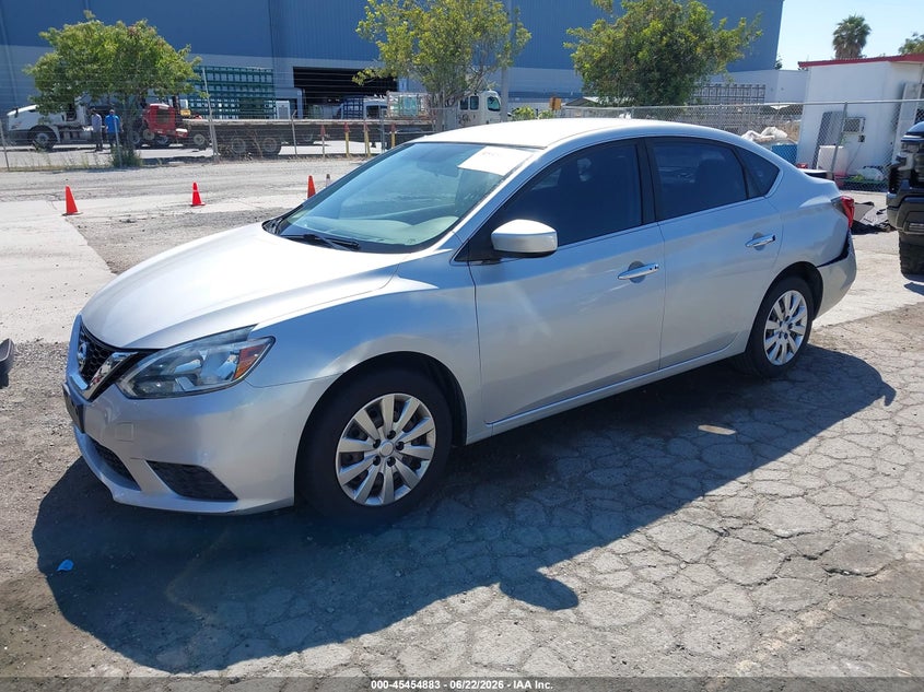 2017 Nissan Sentra VIN 3N1AB7AP5HY348660 IAAI salvage auction — REAR END, Salvage Title, sold $1,550 on 2026-07-19 (photo 2)