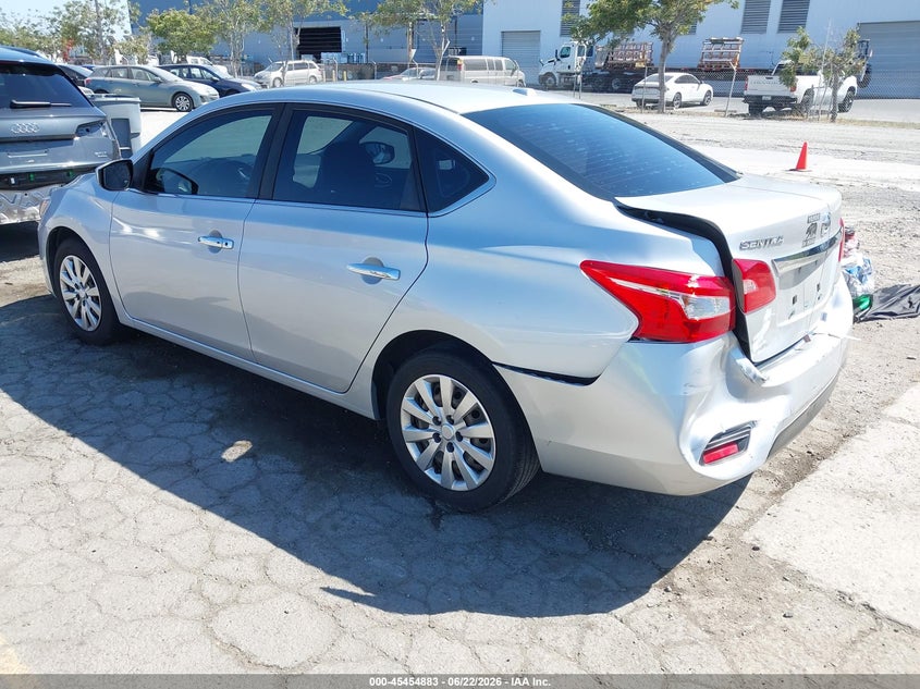 2017 Nissan Sentra VIN 3N1AB7AP5HY348660 IAAI salvage auction — REAR END, Salvage Title, sold $1,550 on 2026-07-19 (photo 3)