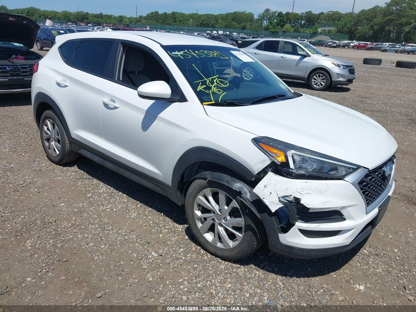 2020 Hyundai Tucson VIN KM8J2CA49LU076083 IAAI salvage auction — FRONT END, Salvage Title, sold $3,850 on 2026-07-28 (photo 1)