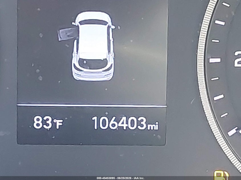2020 Hyundai Tucson VIN KM8J2CA49LU076083 IAAI salvage auction — FRONT END, Salvage Title, sold $3,850 on 2026-07-28 (photo 7)
