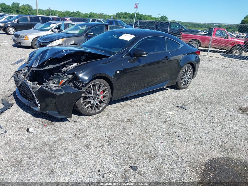 2015 Lexus Rc VIN JTHHE5BC2F5008751 IAAI salvage auction — FRONT END, Salvage Title, sold $1,000 on 2026-07-27 (photo 2)