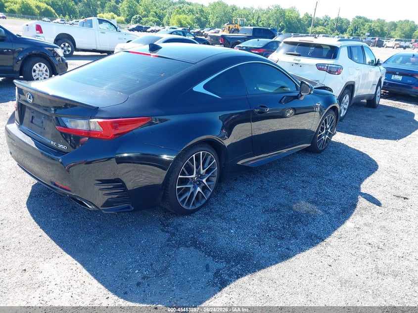 2015 Lexus Rc VIN JTHHE5BC2F5008751 IAAI salvage auction — FRONT END, Salvage Title, sold $1,000 on 2026-07-27 (photo 4)
