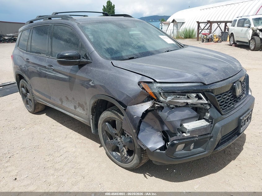 2021 Honda Passport VIN 5FNYF8H07MB039132 — IAAI salvage auction photo