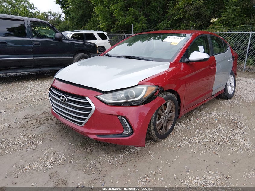 2017 Hyundai Elantra VIN KMHD84LF4HU141378 IAAI salvage auction — NORMAL WEAR, Original (Ohio), sold $525 on 2026-07-21 (photo 2)