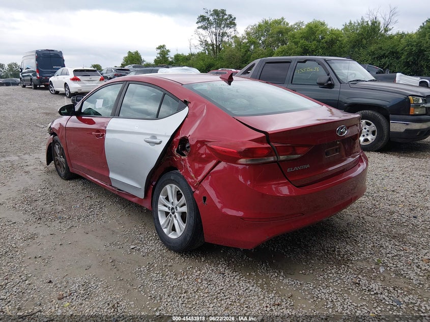 2017 Hyundai Elantra VIN KMHD84LF4HU141378 IAAI salvage auction — NORMAL WEAR, Original (Ohio), sold $525 on 2026-07-21 (photo 3)