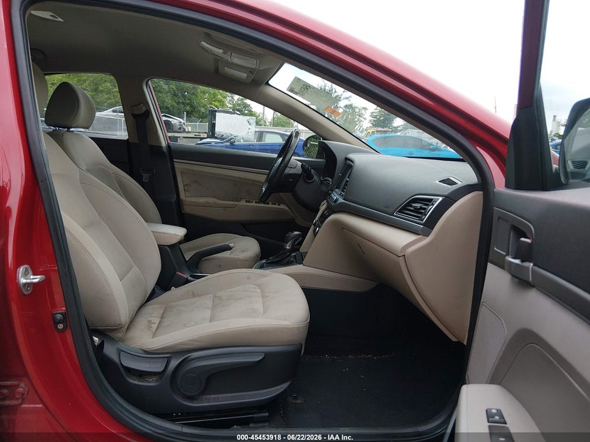 2017 Hyundai Elantra VIN KMHD84LF4HU141378 IAAI salvage auction — NORMAL WEAR, Original (Ohio), sold $525 on 2026-07-21 (photo 5)