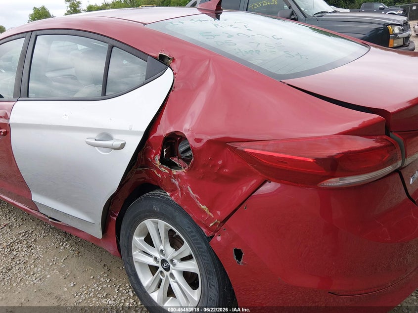 2017 Hyundai Elantra VIN KMHD84LF4HU141378 IAAI salvage auction — NORMAL WEAR, Original (Ohio), sold $525 on 2026-07-21 (photo 6)