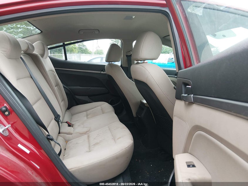 2017 Hyundai Elantra VIN KMHD84LF4HU141378 IAAI salvage auction — NORMAL WEAR, Original (Ohio), sold $525 on 2026-07-21 (photo 8)