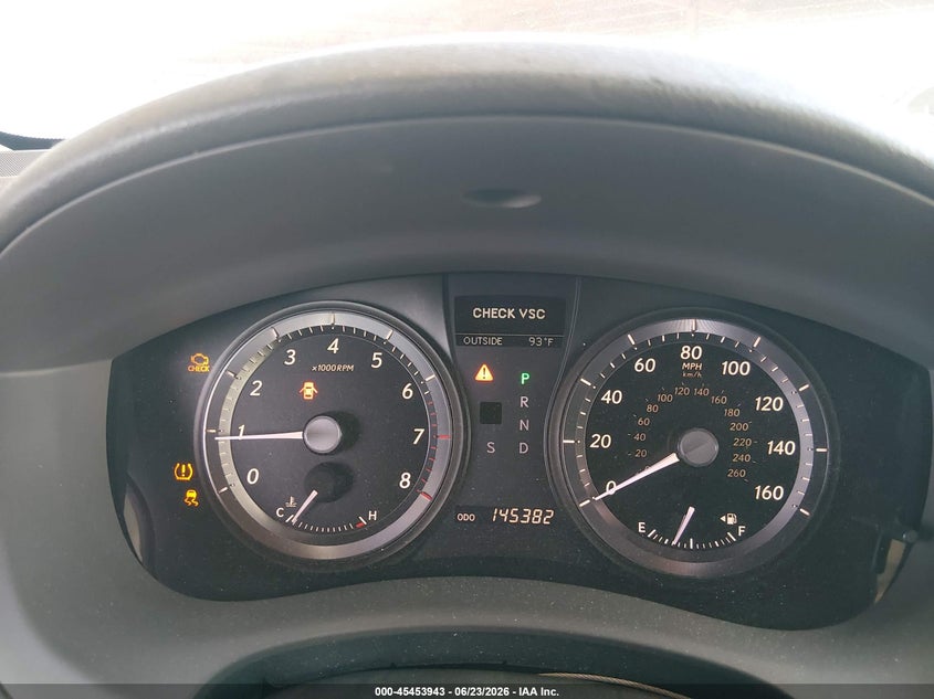 2007 Lexus Es 350 VIN JTHBJ46G372049742 IAAI salvage auction — NORMAL WEAR, Clear-Dealer Only (Arizona), sold $1,800 on 2026-07-07 (photo 6)
