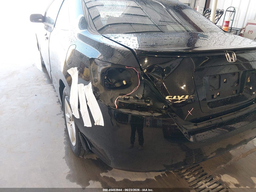 2007 Honda Civic VIN 2HGFG12887H508593 IAAI salvage auction — REAR END, Salvage (Utah), sold $350 on 2026-07-09 (photo 6)