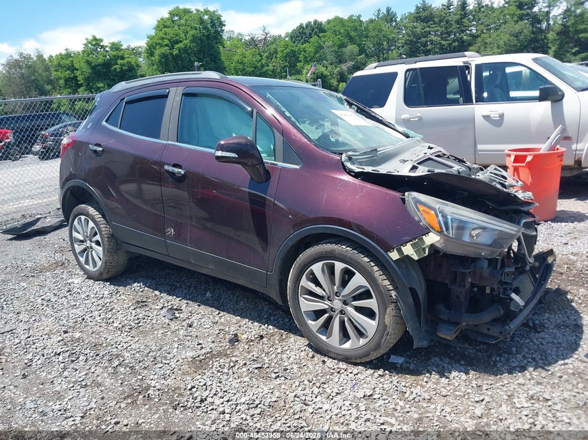 2017 Buick Encore VIN KL4CJESB1HB182047 IAAI salvage auction — FRONT END, Salvage Title, sold $200 on 2026-07-14 (photo 1)
