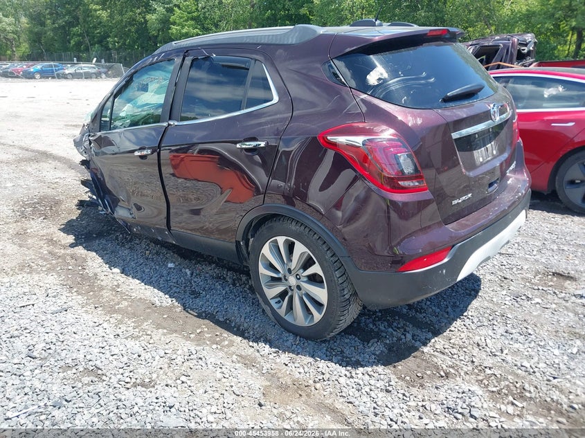 2017 Buick Encore VIN KL4CJESB1HB182047 IAAI salvage auction — FRONT END, Salvage Title, sold $200 on 2026-07-14 (photo 3)