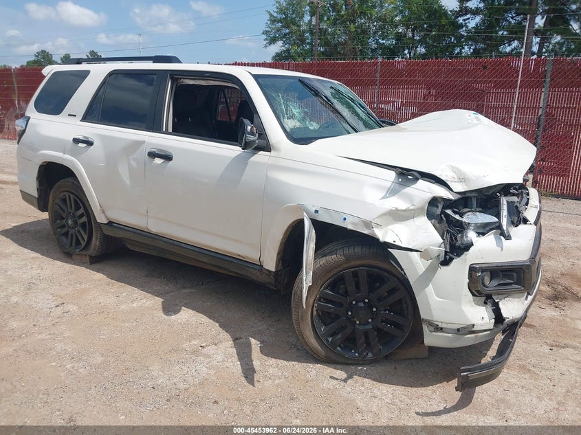 2020 Toyota 4runner VIN JTEZU5JR0L5220523 IAAI salvage auction — LEFT & RIGHT, Salvage (Texas), sold $4,250 on 2026-07-23 (photo 1)