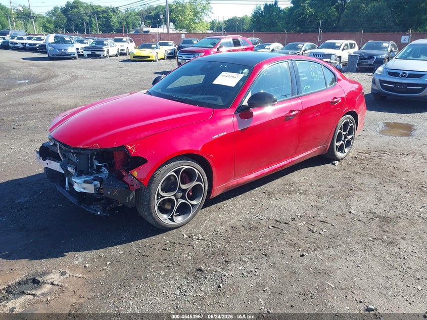 2022 Alfa romeo Giulia VIN ZARFANBN7N7664460 IAAI salvage auction — FRONT END, Salvage Title, sold $10,400 on 2026-08-27 (photo 2)