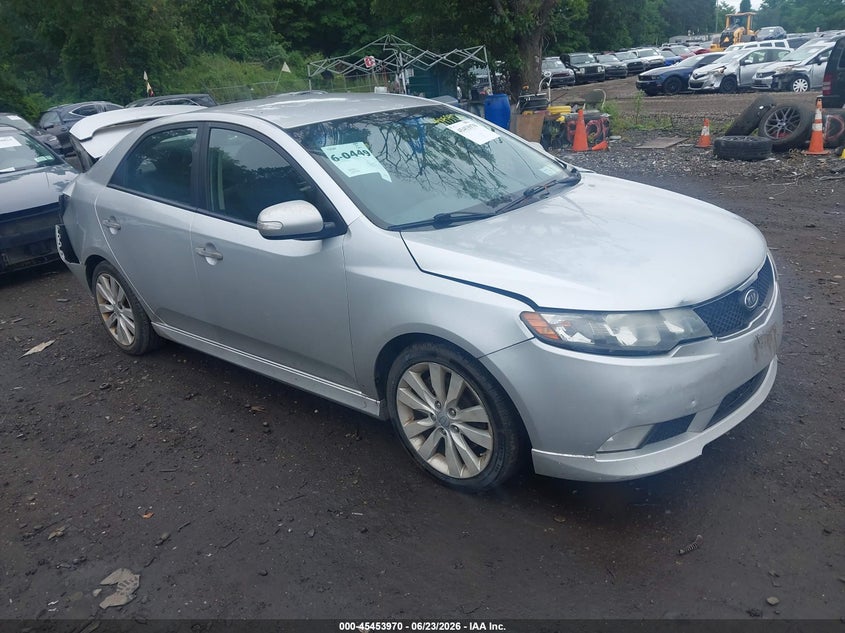 2010 Kia Forte VIN KNAFW4A31A5244413 IAAI salvage auction — REAR END, Mv-907A (New York), sold $550 on 2026-07-14 (photo 1)