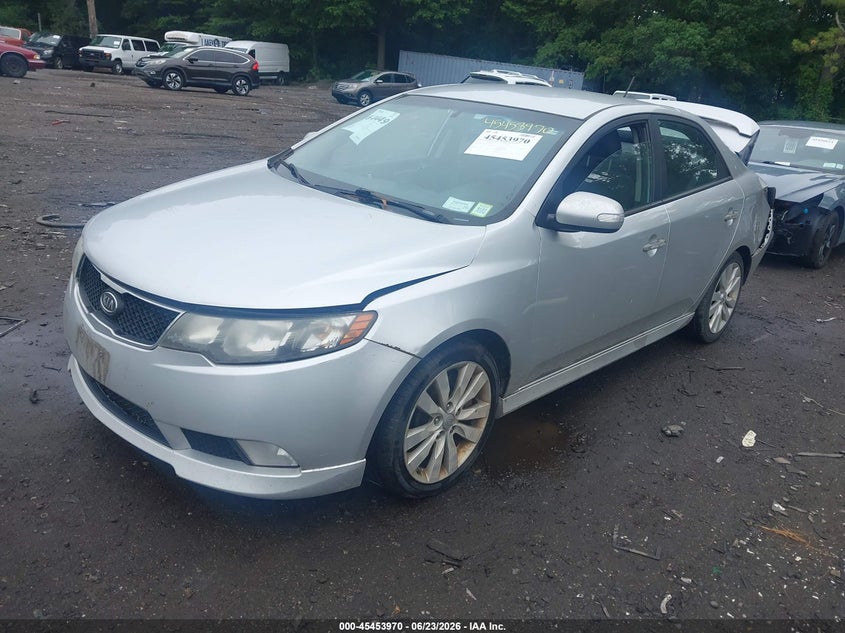 2010 Kia Forte VIN KNAFW4A31A5244413 IAAI salvage auction — REAR END, Mv-907A (New York), sold $550 on 2026-07-14 (photo 2)