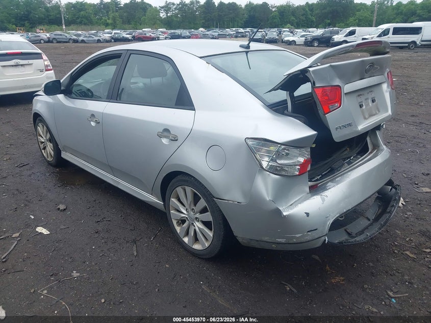 2010 Kia Forte VIN KNAFW4A31A5244413 IAAI salvage auction — REAR END, Mv-907A (New York), sold $550 on 2026-07-14 (photo 3)