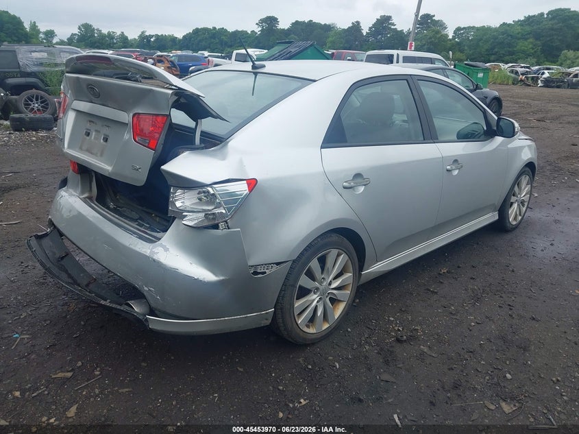 2010 Kia Forte VIN KNAFW4A31A5244413 IAAI salvage auction — REAR END, Mv-907A (New York), sold $550 on 2026-07-14 (photo 4)
