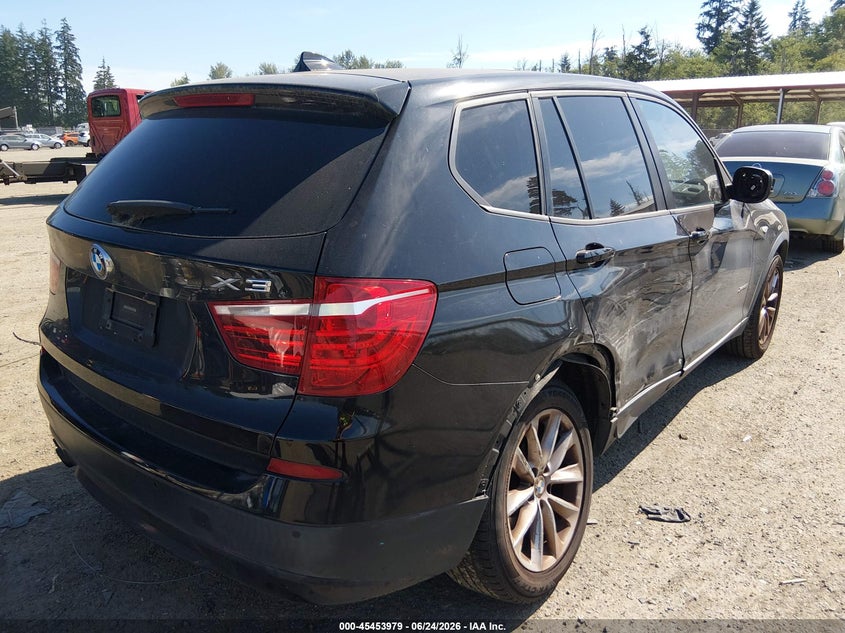 2014 BMW X3 VIN 5UXWX9C59E0D34831 IAAI salvage auction — RIGHT SIDE, Bill Of Sale (Washington), sold $875 on 2026-07-08 (photo 4)