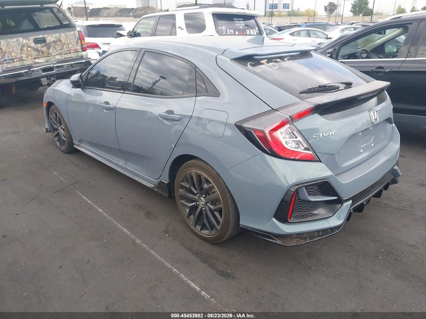 2020 Honda Civic VIN SHHFK7H43LU414124 IAAI salvage auction — THEFT, Salvage Title, sold $8,700 on 2026-07-17 (photo 3)