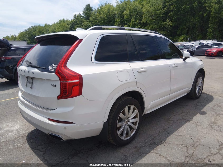2016 Volvo Xc90 VIN YV4A22PK6G1090662 IAAI salvage auction — LEFT FRONT, Salvage (Connecticut), sold $450 on 2026-07-30 (photo 4)