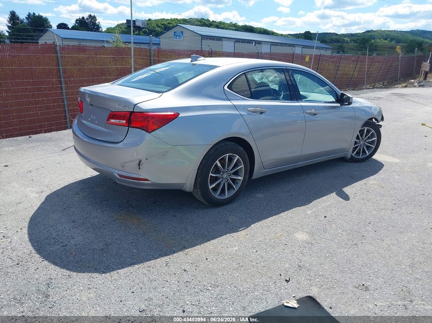 2019 Acura Tlx VIN 19UUB1F34KA000052 IAAI salvage auction — SIDE, Salvage Title, sold $925 on 2026-08-02 (photo 4)