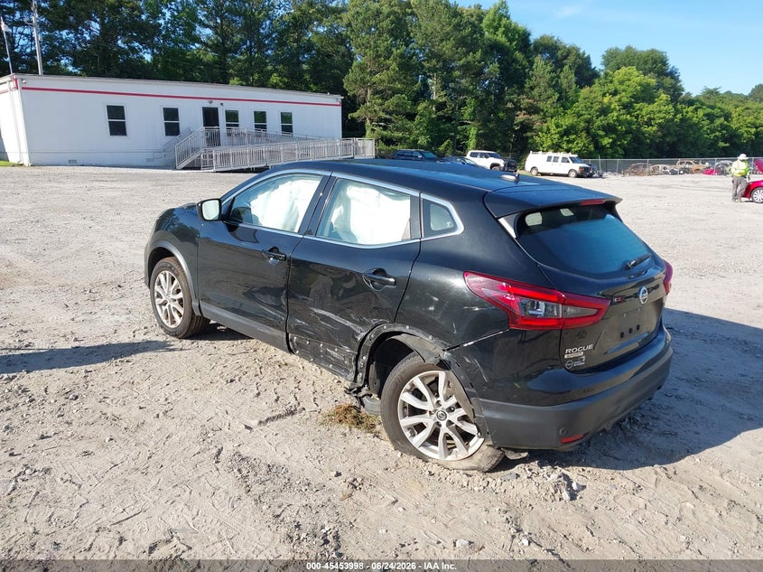 2022 Nissan Rogue VIN JN1BJ1AV4NW344458 IAAI salvage auction — REAR END, Salvage Title, sold $2,300 on 2026-08-01 (photo 3)