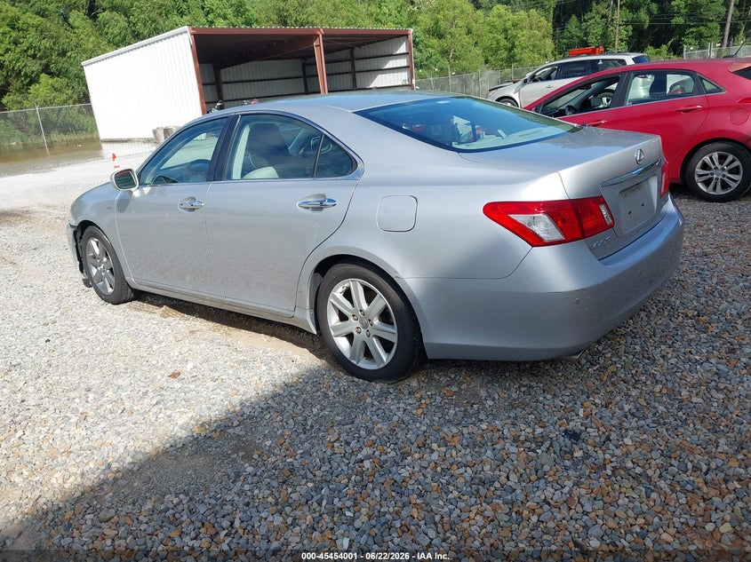 2009 Lexus Es 350 VIN JTHBJ46G192280769 IAAI salvage auction — WATER/FLOOD, Salvage (Mississippi), sold $750 on 2026-07-31 (photo 3)
