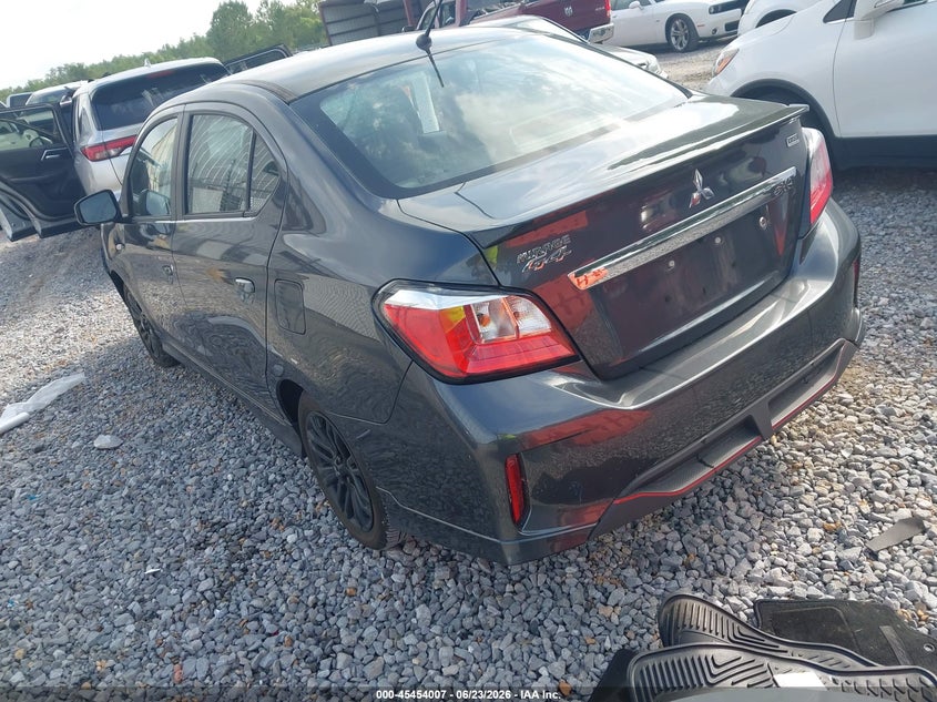 2024 Mitsubishi Mirage VIN ML32FUFJ4RHF14436 IAAI salvage auction — WATER/FLOOD, Salvage Title, sold $0 on 2026-09-27 (photo 3)