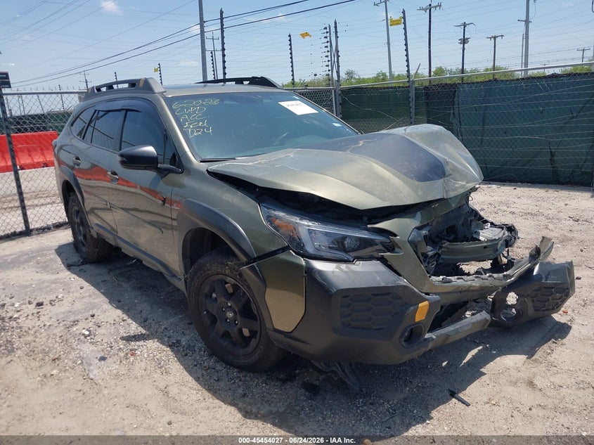 2025 Subaru Outback VIN 4S4BTGUD5S3168395 IAAI salvage auction — FRONT END, Salvage Title, sold $8,600 on 2026-07-29 (photo 1)