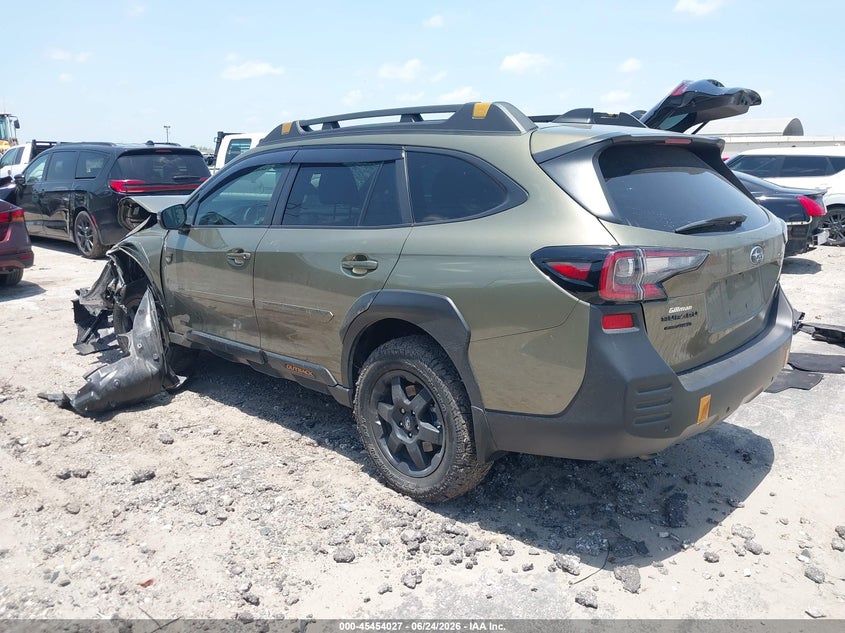 2025 Subaru Outback VIN 4S4BTGUD5S3168395 IAAI salvage auction — FRONT END, Salvage Title, sold $3,750 on 2026-07-27 (photo 3)