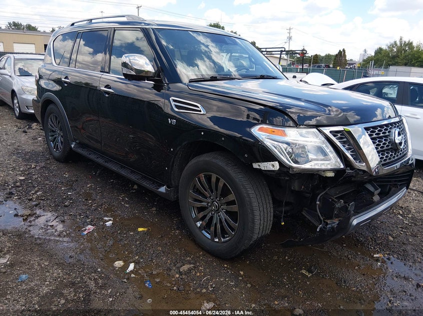 2018 Nissan Armada VIN JN8AY2NEXJ9734112 — IAAI salvage auction photo
