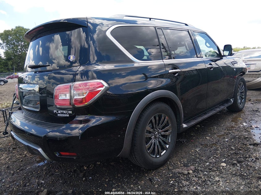 2018 Nissan Armada VIN JN8AY2NEXJ9734112 IAAI salvage auction — FRONT END, Salvage (Ohio), sold $8,800 on 2026-07-22 (photo 4)